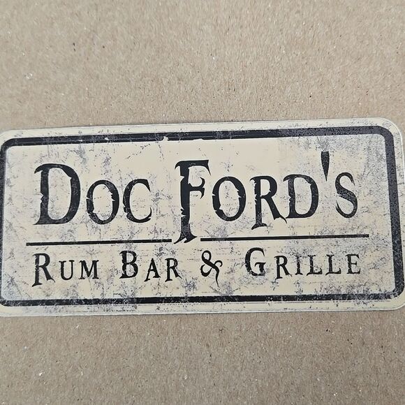 sticker Doc Fords bar grille shown with purchase OR SIMILAR free bundle or buy - Picture 3 of 13